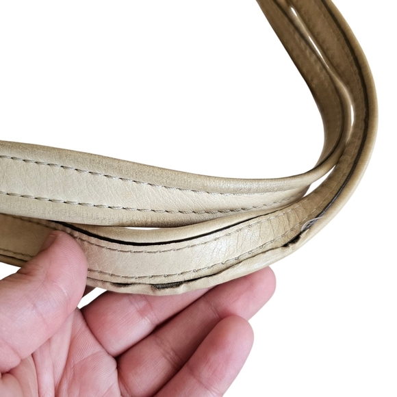 Y2k Vintage Coach Hampton Large Leather Purse Tote 18998 - Picture 5 of 11